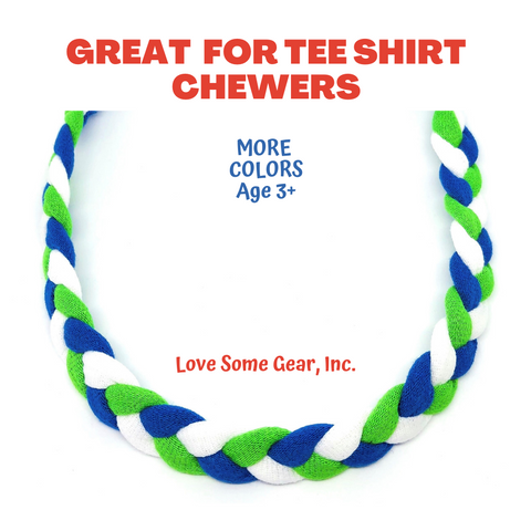 3 Pack T-Shirt Chew Necklace